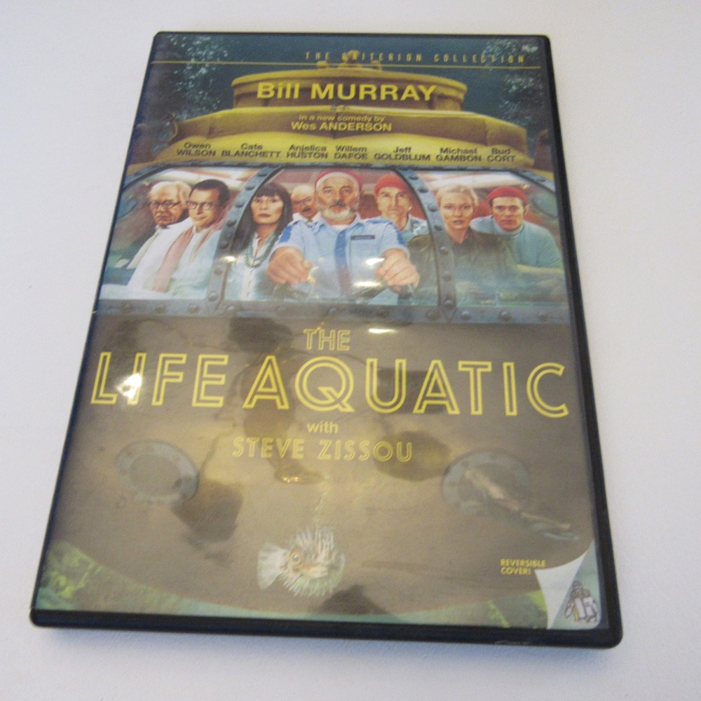 The Life Aquatic with Steve Zissou Criterion Collection DVD Wes Anderson Bill Mu